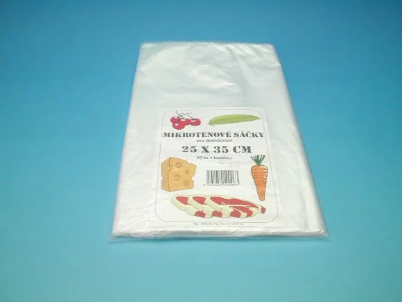 Sáček mikroten 25x35cmpro domácnost 50 ks Akční Cena