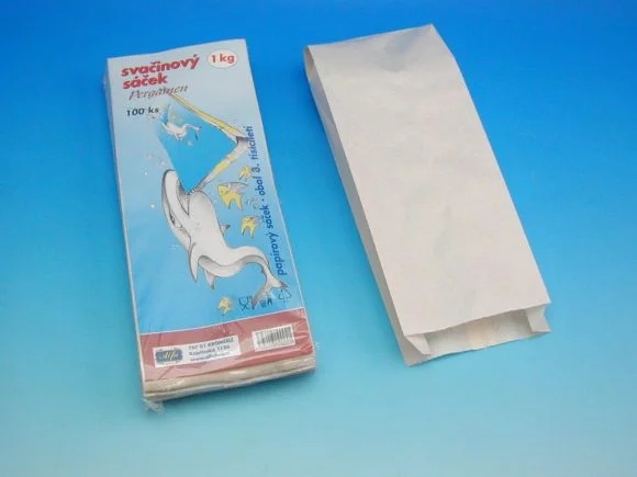 Sáček papírový 1kg svačinový pergamen 100 ks Nejlepší Cena