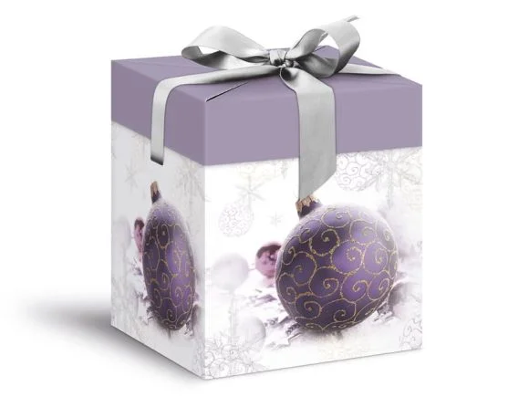 Cenová Bomba krabička dárková vánoční 12x12x15cm 5370607