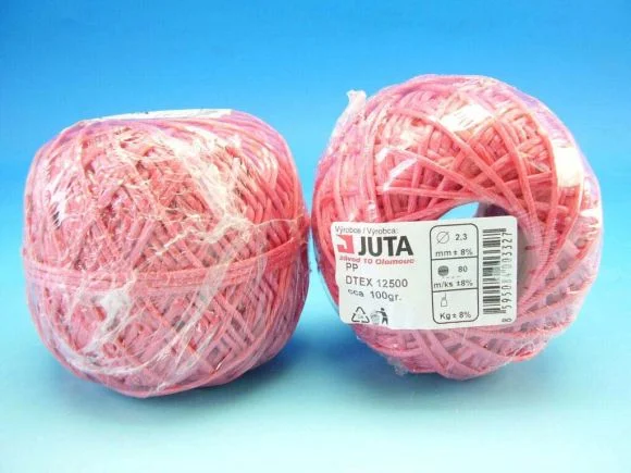 Tovární Cena Motouz PP 12500 barevný 100gr