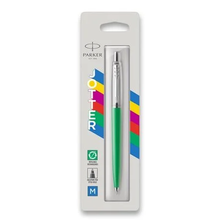 Pero kuličkové PARKER Jotter Originals Green - blistr Nová Kolekce