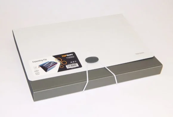 Box na dokumenty A4, 13kapes, šedá (101418) Bezpečná Platba