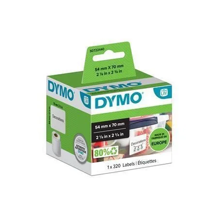 Štítky pro LW štítkovač, 70x54 mm, 320 ks, DYMO Nízká Cena