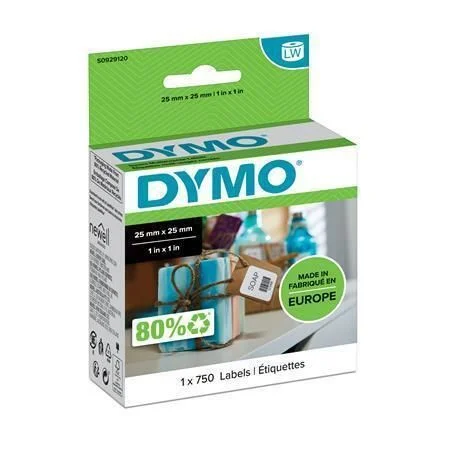 Štítky pro LW tiskárnu štítků, 25x25 mm, 750 ks, DYMO Must-Have