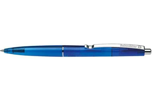 Nejprodávanější Kuličkové pero K20, modrá, 0,5 mm, stiskací mechanismus, SCHNEIDER 132003 ,balení 20 ks