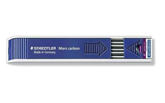 Mechanická tuha Mars Carbon 200, 2B, 2 mm, STAEDTLER 200-2B Omezená Nabídka