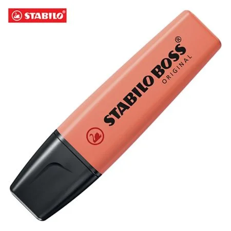Zvýrazňovač STABILO BOSS ORIGINAL PASTEL - Mellow Coral Red Dokud Zásoby Vydrží