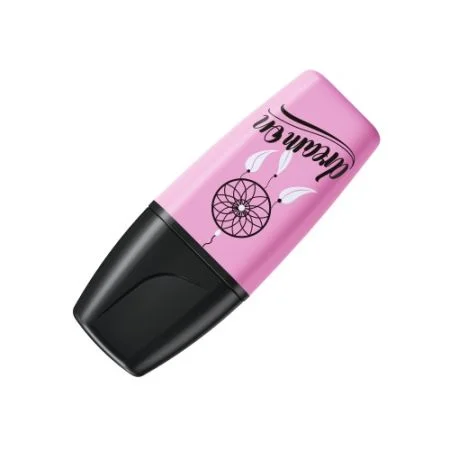 Zvýrazňovač - STABILO BOSS MINI Pastellove 2.0 - jemná fuksiová barva Hit Sezóny