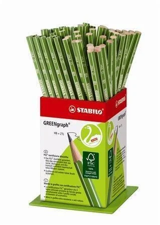 Časově Omezené Grafitová tužka Greengraph, HB, šestihranná, STABILO