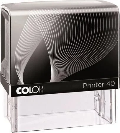 Razítko, COLOP Printer IQ 40, černé razítko - černý polštářek Ověřený