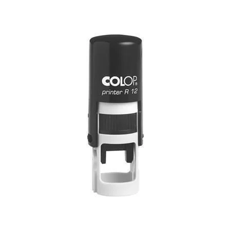 Razítko Printer R12, kulaté, s černým polštářkem, COLOP 1031200 Bezpečná Platba