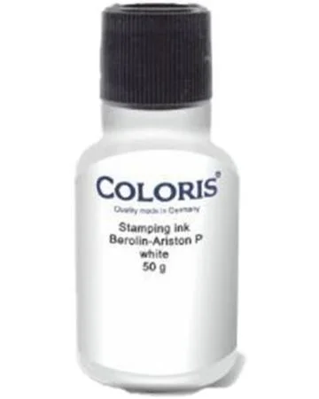 Textilní inkoust Berlin Ariston, bílá, 50ml, COLORIST Autentický