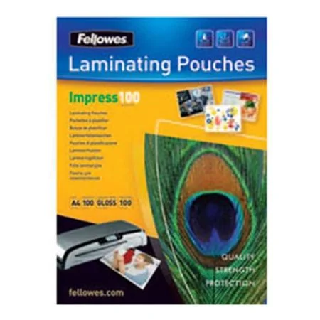 Laminovací fólie FELLOWES A4 lesklé 216 x 303 mm, 100 mic/bal. 100 ks Expresní Doručení