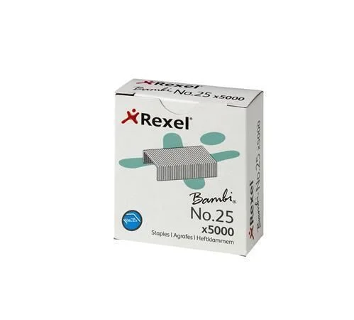 Must-Have Drátky do sešívačky, No. 25, REXEL ,balení 5000 ks
