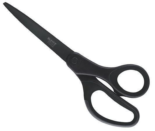 Koupit Online Nůžky Titan, kancelářské, s nepřilnavou úpravou, 20,5 cm, černé, LEITZ