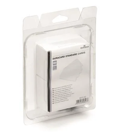 Standardní jmenovka Duracard, 0,76 mm, DURABLE ,balení 100 ks Nejprodávanější
