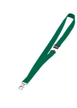 Nejlepší Volba Šňůrka na krk, zelená, s bezpečnostní pojistkou, DURABLE 813705 ,balení 10 ks
