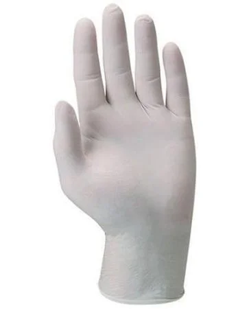 Hit Sezóny Ochranné rukavice, jednorázové, latexové, velikost S/6-os, pudrované, 5806B S