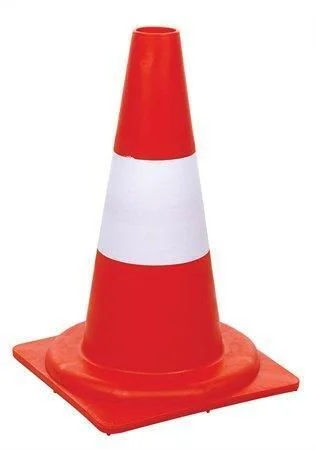 Výstražný kužel, červeno-bílý, váška 30cm Rychlé Dodání