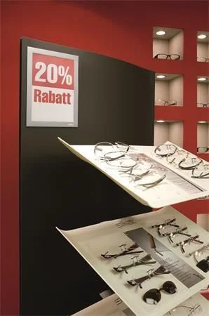 Prezentační rám DURAFRAME, stříbrná, A5, samolepicí, DURABLE 487123 ,balení 2 ks Akce