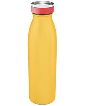 Nejlepší Volba Termo láhev Cosy, matně žlutá, kovová, 500 ml, LEITZ