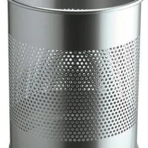 Akce Odpadkový koš, stříbrná, kov, 15 l, DURABLE 331023