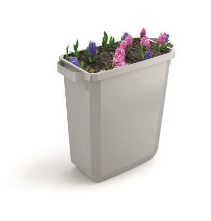 Odpadkový koš DURABIN ECO, šedá, 60 l, plast, DURABLE 1800503050 Rychlé Dodání