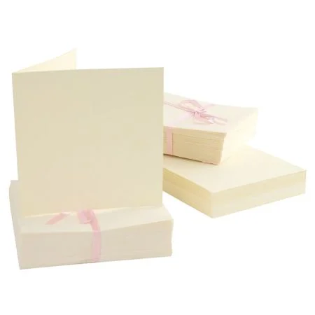 Odeslání Ihned DO obálky+karty ANT 1512001 čtverec 14 x 14 cream 100ks