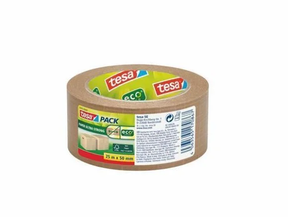 Koupit Online Balicí páska Ultra Strong, hnědá, papír, 50 mm x 25 m, TESA