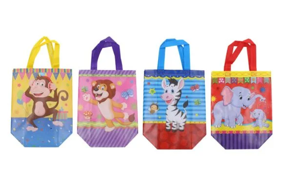 Bezpečná Platba Dárková taška M 30x34x12 cm Dětská - netkaná textílie (W039352)