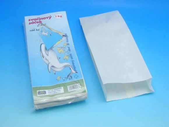 Omezená Nabídka Sáček papírový 1kg svačinový sulfit 100 ks