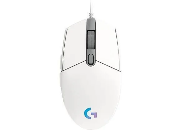 Super Cena Kabelová optická herní myš G102 Prodigy“, bílá, USB, LOGITECH, 910-005824