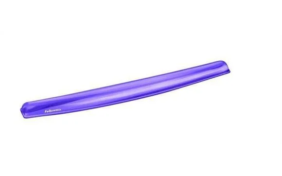 Gelová podložka Crystals Gel, fialová, zápěstí ke klávesnici, FELLOWES Must-Have