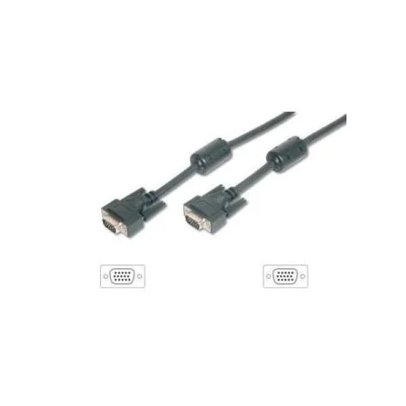 VGA propojovací kabel, s feritovým prstencem, 5 m, EQUIP 118812 Finální Výprodej