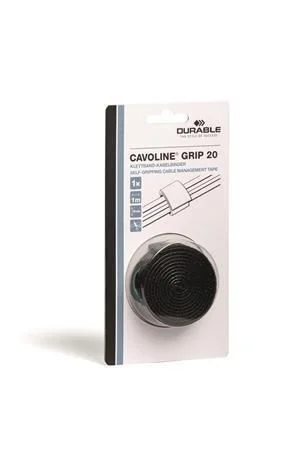 Kabelová páska CAVOLINE Grip 20, černá, na suchý zip, DURABLE 503201 Vrácení Zdarma