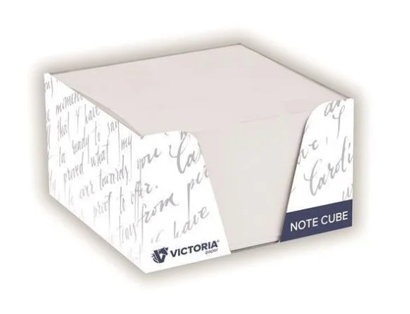 Bloček s dávkovačem, 85 x 85 x 50 mm, 347 listů, VICTORIA OFFICE ,balení 347 ks Ihned K Objednání