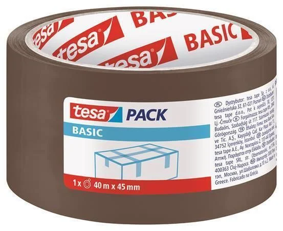 Koupit Online Balicí páska tesapack Basic, hnědá, 45 mm x 40 m, TESA 585750000000