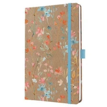 Levný Diář Jolie, Green Floral Serenity, A5, týdenní, 2026, tvrdé desky, SIGEL J6807