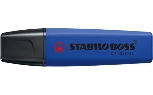 Zvýrazňovač BOSS original NatureCOLORS Wildflower, ultramarine modrá, 2-5 mm, STABILO 70/132 Cenová Bomba