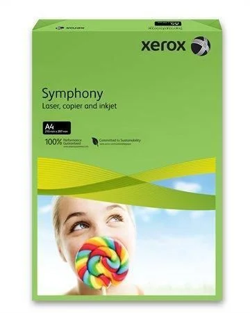 Víkendová Akce Xerografický papír Symphony, tmavě zelená, A4, 80g, XEROX ,balení 500 ks