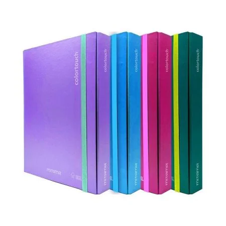 Poslední Šance Desky s gumičkou Color Touch, 5cm, modrá, MITAMA 62034-90280