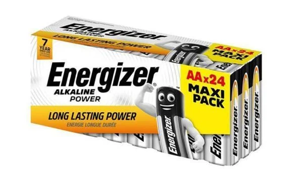 Baterie Alkaline Power, AA, 24 ks, ENERGIZER 7638900435849 ,balení 24 ks Časově Omezené
