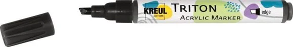 Akrylový fix TRITON, edge, černá, KREUL Originální
