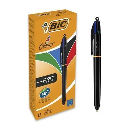 Kuličkové pero 4 Colours Original, čtyři barvy, 0,32 mm, zatahovací, BIC 982869 Jen Po Omezenou Doba
