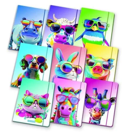 Desky s gumičkou Animal, prasátko, MITAMA 62730-90086 Nová Kolekce