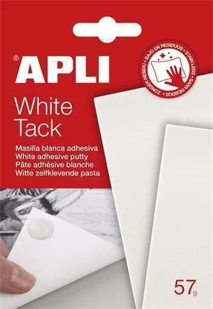 Lepicí guma Tack, bílá, 57 g, APLI 17061 Finální Výprodej
