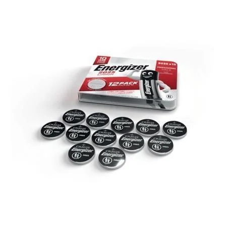 Expresní Doručení Knoflíková baterie, CR2025, 12 ks, ENERGIZER 7638900453836 ,balení 12 ks