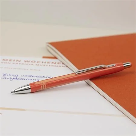 Zlevněný Kuličkové pero Epsilon XB, oranžová, 0,7 mm, stiskací mechanismus, SCHNEIDER 138606