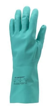 Nejlepší Cena Ochranné rukavice, zelená, nitrilové, chemicky odolné, zdrsněné, vel. 10/XL, 5510 ,balení 10 ks