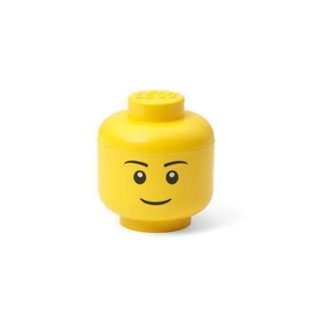 Kup Teď Úložný box ve tvaru hlavy minifigurky, Boy, mini, LEGO 40331724